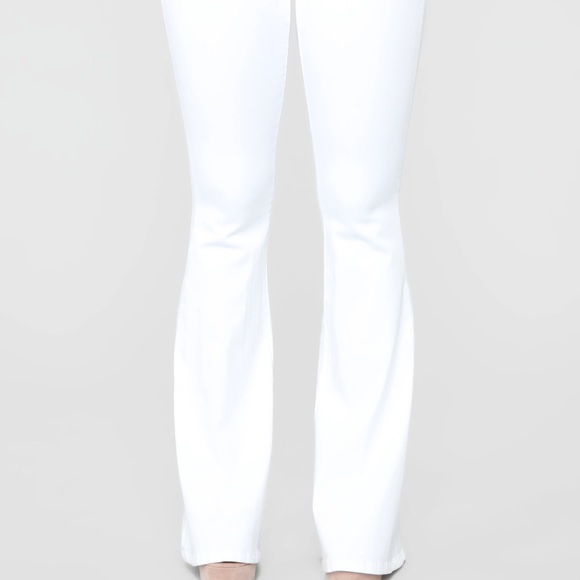 Bell Bottom Blues Jeans - White high waist NWT - Picture 7 of 7